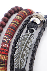 Feather Charm Bracelet