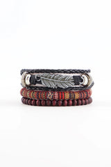 Feather Charm Bracelet